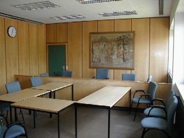 Sitzungssaal im Neubau